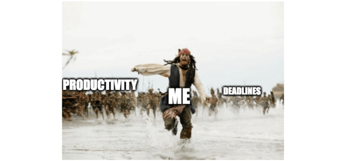 Deadline vs productivity