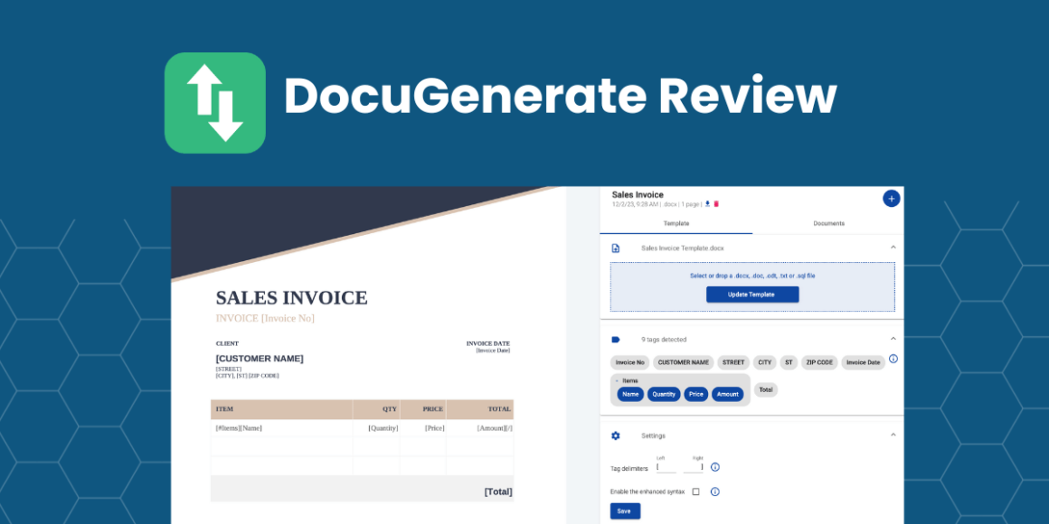 docugenerate review ps