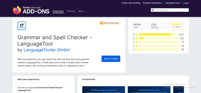 Grammar and Spelling Checker
