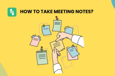 how to take meeting notes