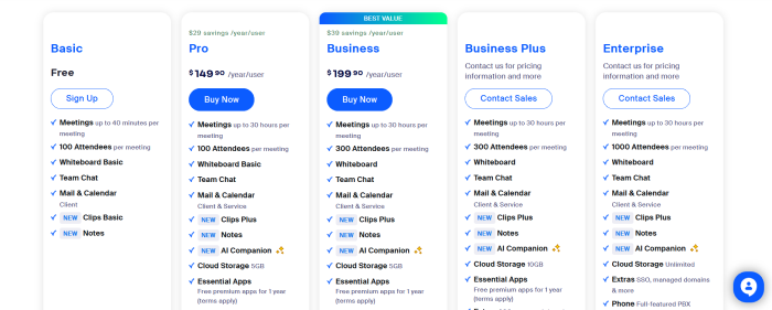 Pricing Plans
